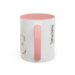 Floral Love Accent Coffee Mug