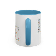 Floral Love Accent Coffee Mug
