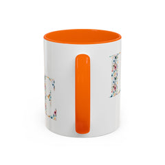 Floral Love Accent Coffee Mug