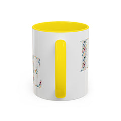 Floral Love Accent Coffee Mug